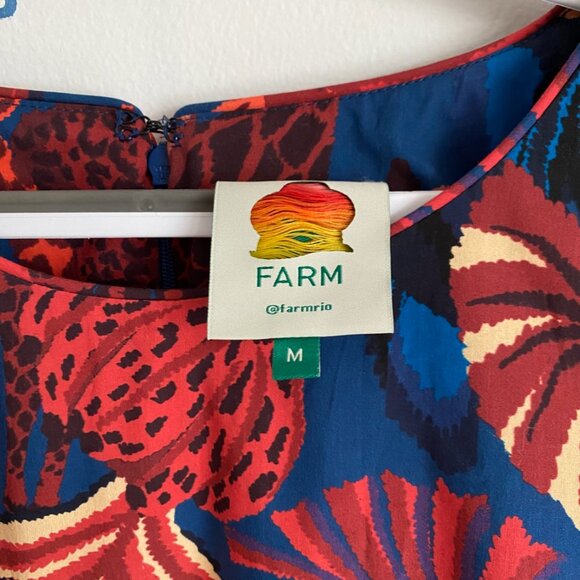 Farm Rio Animals Tapestry Mini Dress - Picture 15 of 15